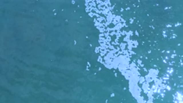 LOS CABOS MEXICO-2020: Aerial Footage Of A Large Body Of Water With Little