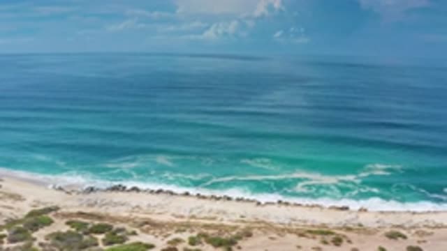 LOS CABOS MEXICO-2020: The Nice View Of The Cloudy Sky Near Blue Sea