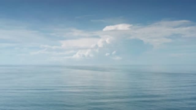 LOS CABOS MEXICO-2020: Beautiful Drone Shot Of Calm And Clear Ocean Waves Under