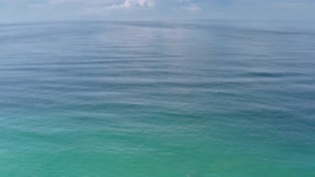 LOS CABOS MEXICO-2020: Beautiful Turquoise Still Ocean Water Calm Sea Blue