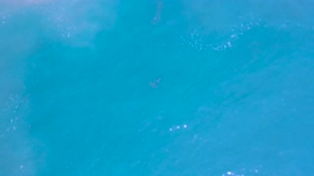 LOS CABOS MEXICO-2020: Aerial Footage Of Light Blue Water