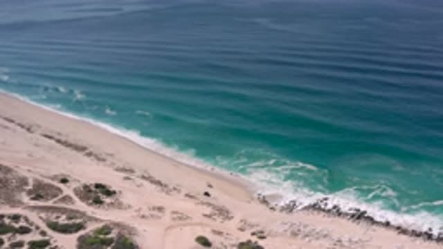 LOS CABOS MEXICO-2020: Blue Beach Waves Tides Sand Shore Tanning