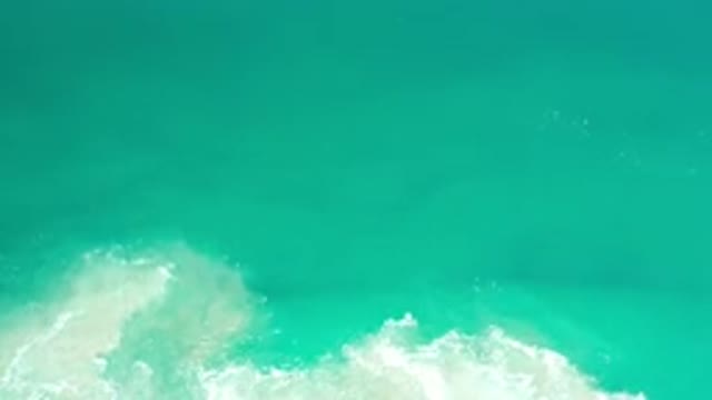 LOS CABOS MEXICO-2020: Clear Water With Foam