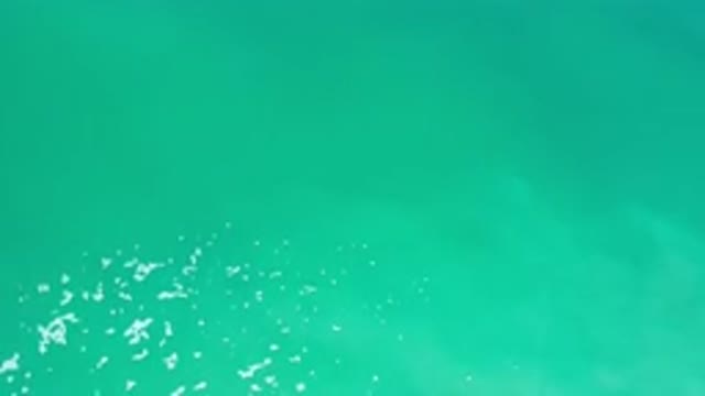 LOS CABOS MEXICO-2020: The Rotating Top View Of The Silent Dirty Blue Sea