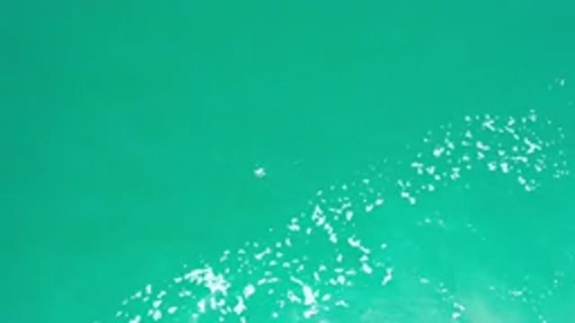 LOS CABOS MEXICO-2020: Aerial Footage Of Greenish Blue Water