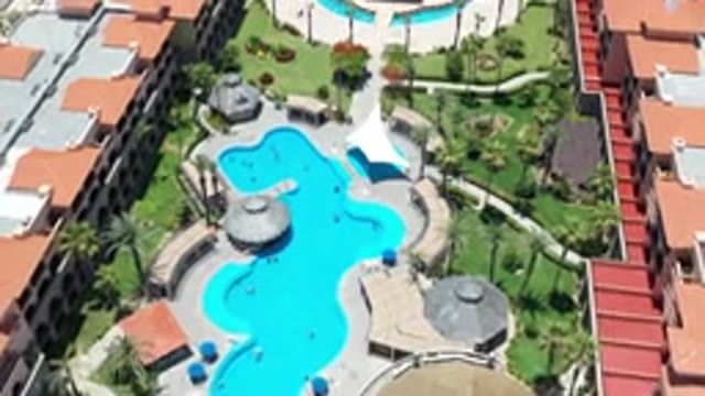 LOS CABOS MEXICO-2020: Bird's Eye View Of Resort With Pools