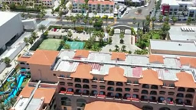 LOS CABOS MEXICO-2020: A Resort Path Leading To A City Under The Sun And Blue Sky