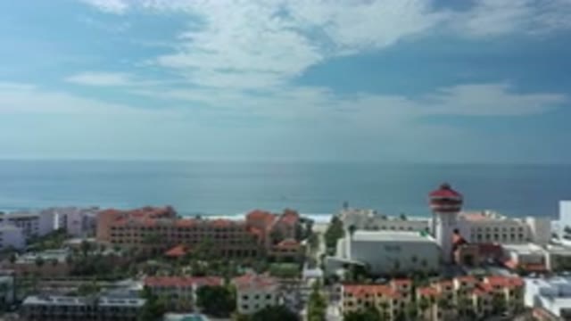 LOS CABOS MEXICO-2020: Beautiful Beach Resort Located Right On The Beach On A
