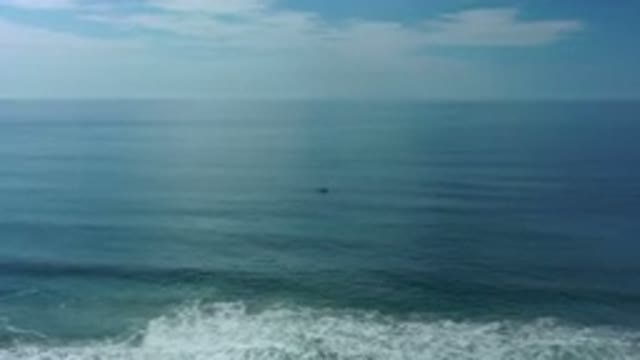 LOS CABOS MEXICO-2020: View Showing A Boat On The Calm Sea On A Clear Sunny Day