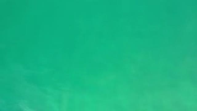 LOS CABOS MEXICO-2020: The View Of A Green Color Water Moving Slowly On The