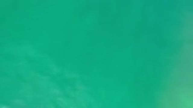 LOS CABOS MEXICO-2020: An Aerial View Of Green Water Moving With The Tide And