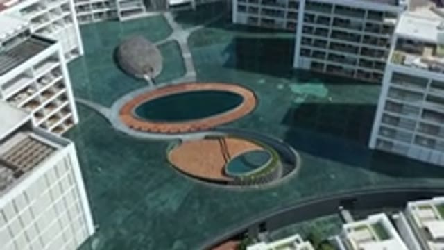LOS CABOS MEXICO-2020: Overview Of Upper Class Neighborhood
