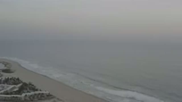 LOS CABOS MEXICO-2020: White Shore Of A Noisy Sea