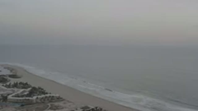 LOS CABOS MEXICO-2020: The Calming Beach On A Summer's Day As The Ocean Current