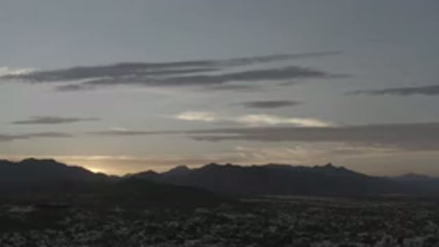 LOS CABOS MEXICO-2020: Camera Angle Tilts Slightly Downwards Over A View Of A