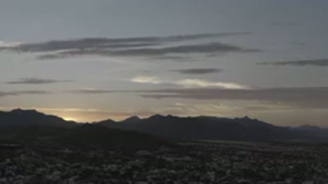 LOS CABOS MEXICO-2020: Late Afternoon Clouds in Los Cabos