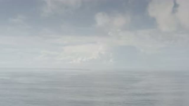 LOS CABOS MEXICO-2020: A Nice Blue Sky With White Clouds Hanging Above And Below