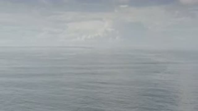 LOS CABOS MEXICO-2020: Aerial Footage Of Beautiful Clouds And The Deep Blue