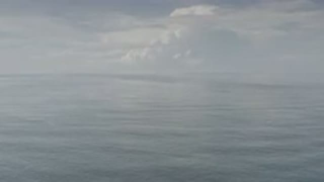 LOS CABOS MEXICO-2020: The Long View Of The Silent Beach And Cloudy Sky