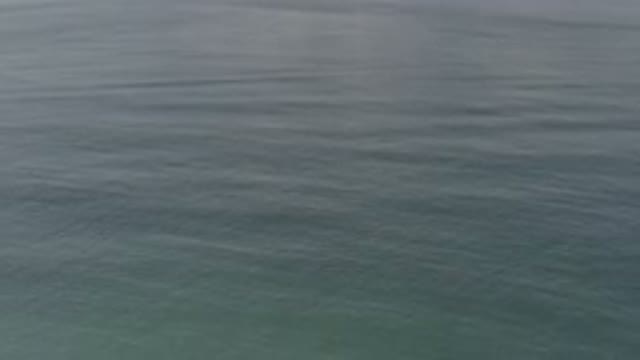 LOS CABOS MEXICO-2020: Dark Foreboding Waters Swirling Underneath A Drone Camera
