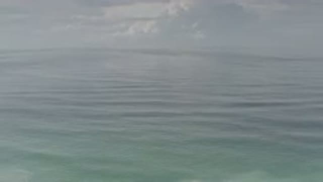 LOS CABOS MEXICO-2020: Beautiful Blue Sea And Landscape Moving Without People In