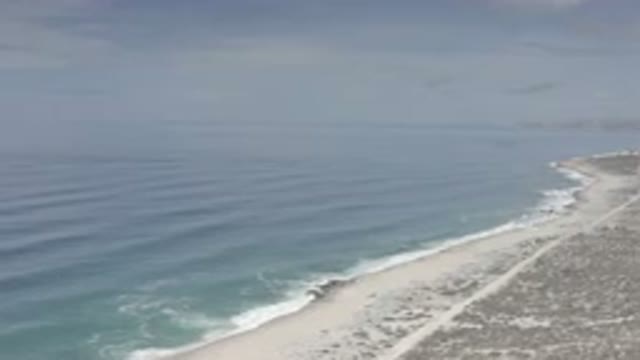 LOS CABOS MEXICO-2020: Sky Meeting A Stretch In Which The Waves Are Calmly