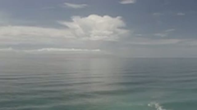 LOS CABOS MEXICO-2020: The Pleasant View Of The White Clouds In The Sky And Sea