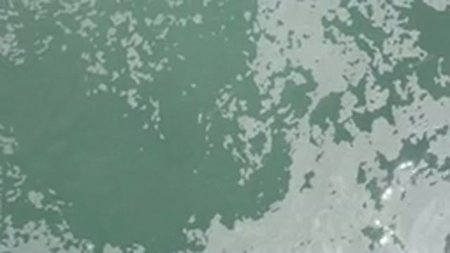 LOS CABOS MEXICO-2020: Beautiful Sparkling Green Blue Ocean Water That Moves
