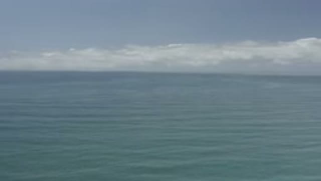 LOS CABOS MEXICO-2020: Wide Aerial Footage Of A Large Body Of Water