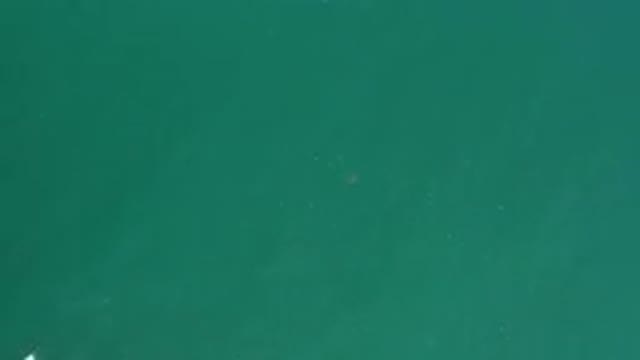 LOS CABOS MEXICO-2020: Aerial Footage Looking Down At Dark Blueish Water