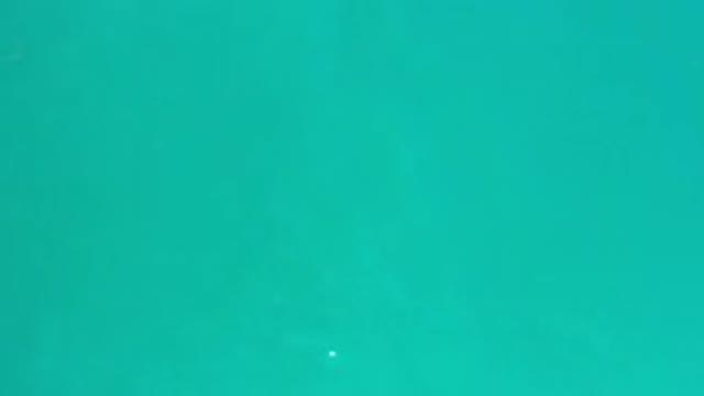 LOS CABOS MEXICO-2020: The Top View Of The Running Water Of Blue Sea