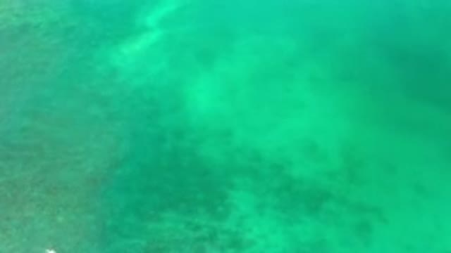LOS CABOS MEXICO-2020: The Clear And Clean Green Ocean Waves