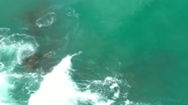 LOS CABOS MEXICO-2020: Aerial Footage Of A Large Body Of Water