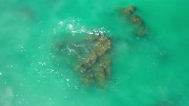 LOS CABOS MEXICO-2020: Visible Rocks Under The Sea