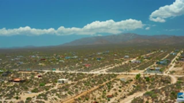 EL SARGENTO LA VENTANA MEXICO-2020: Low Density Town Located In The Desert