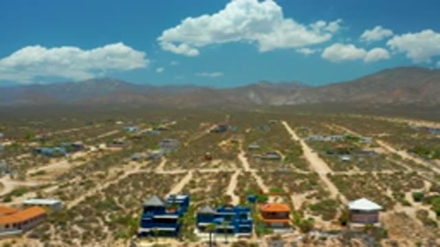 EL SARGENTO LA VENTANA MEXICO-2020: The Pleasant View Of The Blue Sky And Mountain Village