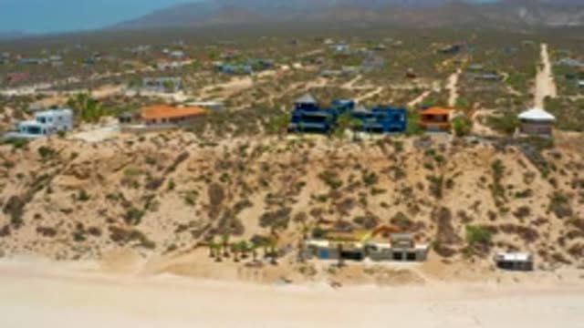 EL SARGENTO LA VENTANA MEXICO-2020: Aerial Scenery Shot of Houses and Trees