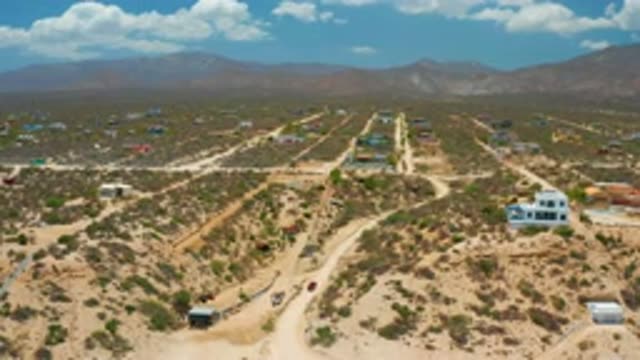 EL SARGENTO LA VENTANA MEXICO-2020: Minimally Populated Unvarying Desert Valley