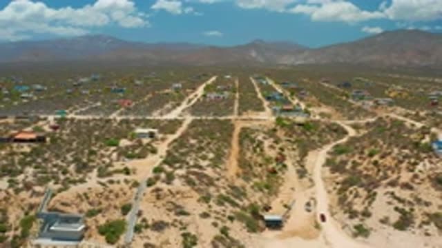 EL SARGENTO LA VENTANA MEXICO-2020: The Long View Of The Cloudy Sky And Village
