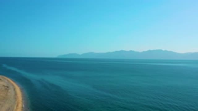 EL SARGENTO LA VENTANA MEXICO-2020: Panning View Of The Beautiful Shore Line