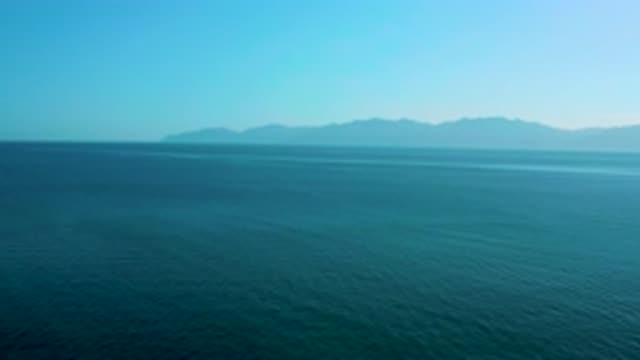EL SARGENTO LA VENTANA MEXICO-2020: An Aerial View Of Blue Ocean With Waves