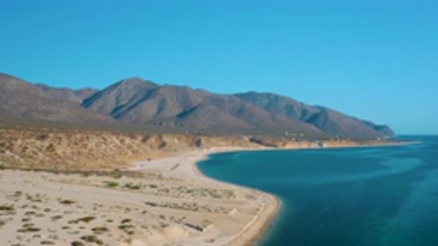EL SARGENTO LA VENTANA MEXICO-2020: Aerial Footage Of A Large Mountain Near A