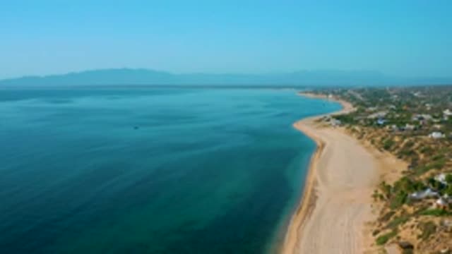 EL SARGENTO LA VENTANA MEXICO-2020: Aerial View Of Sandy Beach