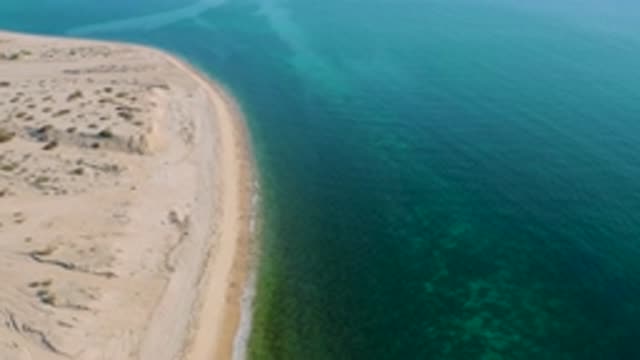 EL SARGENTO LA VENTANA MEXICO-2020: The Long View Of The Silent Beach And Beach