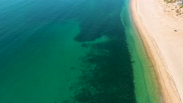 EL SARGENTO LA VENTANA MEXICO-2020: The Top Long View Of The Silent Blue Beach