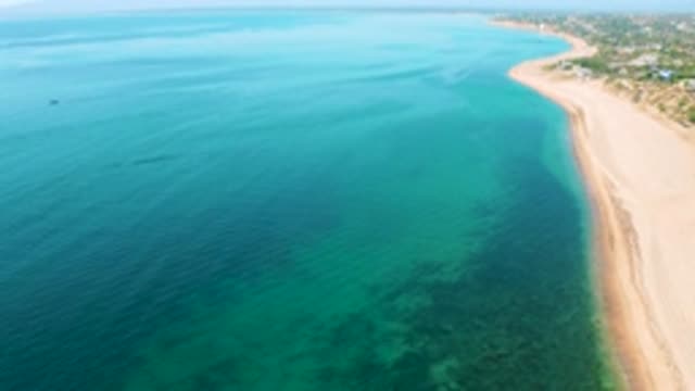 EL SARGENTO LA VENTANA MEXICO-2020: Aerial View Of A Tropical Beach With Coral