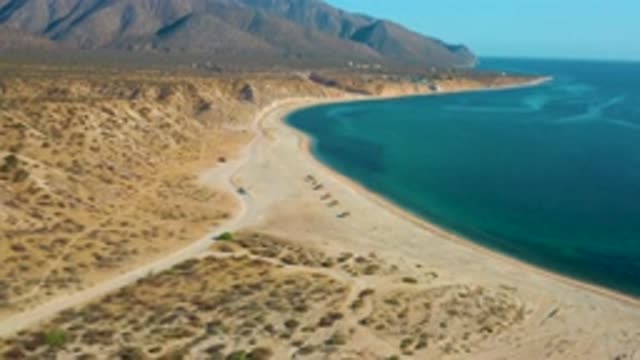 EL SARGENTO LA VENTANA MEXICO-2020: Beautiful View Of The Beach And Mountains