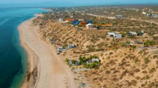 EL SARGENTO LA VENTANA MEXICO-2020: Nice Zooming View Of A Lot Of Beach Houses