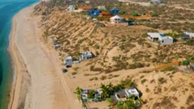 EL SARGENTO LA VENTANA MEXICO-2020: Small Colorful Town On Beach Next To