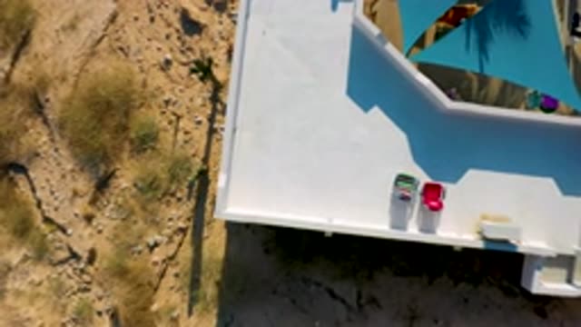 EL SARGENTO LA VENTANA MEXICO-2020: A Bird's Eye View Of A Couple On The Beach